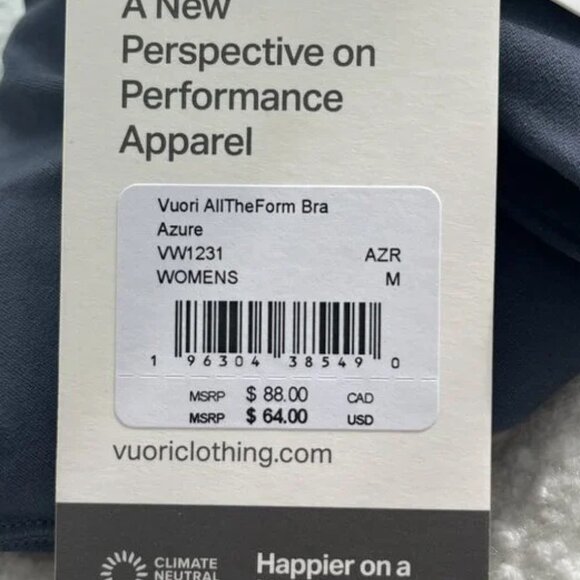 Vuori NWT Azure Bra - Picture 3 of 3